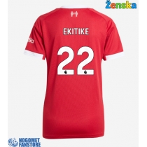 Liverpool Hugo Ekitike #22 Domaci Dres za Ženska 2025-26 Kratak Rukav